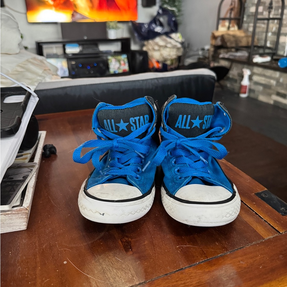 All Star Kids' Vibrant Blue Sneakers
